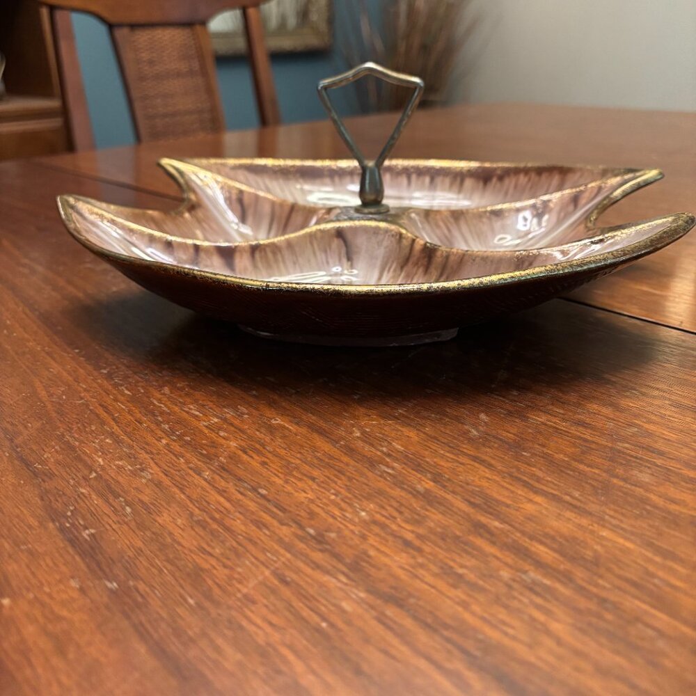 California Pottery 617 Mid Century Dish - Picture 2 of 4